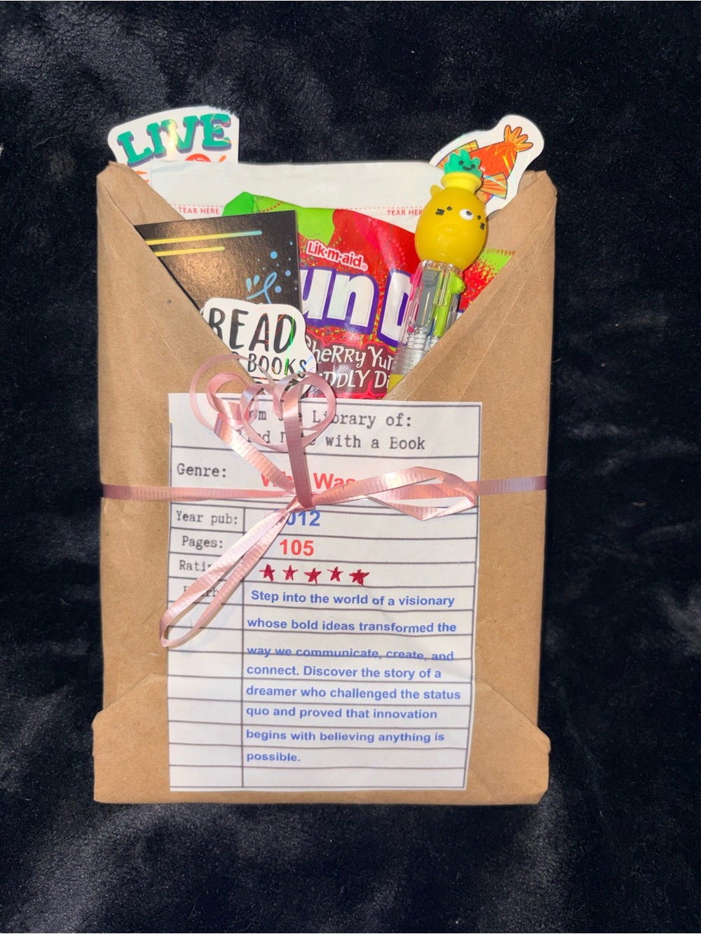 Blind bag mystery book - teacher curated. Who Was Series.